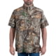 USED Habit Hatcher Pass Camo Guide Short Sleeve Shirt - Mens Realtree Edge Extra Large  EDEMO1 Condition Fair Used