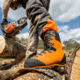 HAIX Mens Protector Prime Work Boot, Orange, 10, 603102M-10