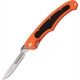 Havalon Piranta-Bolt Folding Knife 2.75in Stainless Blade Clampack Blaze Orange