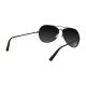Hazard 4 Daisycutter Modern Large Aviator Sunglasses Men's OD Frame Gray Lens