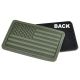 Hazard 4 Left Arm USA Flag Patch OD Green