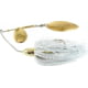 Hildebrandt Okeechobee Special Spinnerbait 4/0 Hook 1/2oz 1 Piece White With Gold Blade