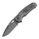 Hogue Sig K320 Tactical Folding Knife 3.5in Black Cerekote Finish CPM-S30V Drop Point Gray Handle Polyamide Nylon 12 Handle