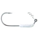 Hogy Weighted Classic Swimbait Hook Needle Point Long Shank Heavy Wire Bait Keeper Nickel Size 10/0 2 Per Pack