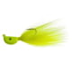 Hookup Big Bucktail Jig 1 1/2 oz Chartreuse 6/0 Mustad Forged Duratin Hook