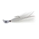 Hookup Big Bucktail Jig 1 oz White/Griz 6/0 Mustad Forged Duratin Hook