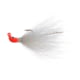 Hookup Bonefish Bucktail Jig 1/4 oz Hot Pink/White 1/0 High Carbon Steel Hook