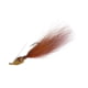Hookup Weedless Bucktail Jig 1/4 oz Tan/Brown 1/0 Mustad Forged Duratin Hook