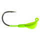 Hookup XL Jighead 1/2 oz Chartreuse 4/Pack 4/0 Needle-Point Black Nickel Wide Gap Hook