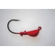 Hookup XL Jighead 1/2 oz Red 4/Pack 4/0 Needle-Point Black Nickel Wide Gap Hook