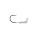 Hookup XL Jighead 1/4 oz Pearl 5/Pack 3/0 Needle-Point Black Nickel Wide Gap Hook