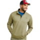 HUK Performance Fishing Cold Front 1/4 Zip Pullover - Men's Overland Hthr Large