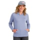 HUK Performance Fishing Coldfront Pullover Hoodie - Women's Lghtng Sky Hthr Extra Large