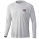HUK Performance Fishing Huk And Bars Pursuit Long Sleeve - Mens Oyster F22 Medium