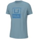 HUK Performance Fishing Huk'D Up Logo Tee - Youth Crystal Blue Youth Medium