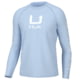 HUK Performance Fishing Icon LS Crew Shirt - Men's Ice Water M