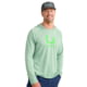 HUK Performance Fishing Icon Performance Hoodie - Men's Fog Green Extra Large