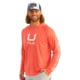 HUK Performance Fishing Icon Performance Hoodie - Men's Fresh Salmon 2XL