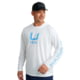 HUK Performance Fishing Icon Performance Hoodie - Men's White Large