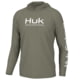 HUK Performance Fishing Vented Pursuit Hoodie - Men's Moss S
