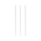 Hydro Flask Replacement Straws 3 Pack Clear One Size