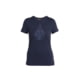 Icebreaker Merino 150 Tech Lite III SS Tee Hike Path - Women's Midnight Navy Extra Small