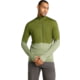 Icebreaker Merino Blend 200 RealFleece Descender LS Half Zip Hoodie - Men's Sphagnum/Lichen/CB 2XL