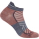Icebreaker Merino Blend Run+ Ultralight Micro Socks - Men's Carob/Graphite Medium