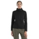 Icebreaker Women Merino 560 Realfleece Elemental LS Zip Hoodie Black L