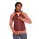 Icebreaker Women Merino Quantum Hybrid LS Zip Hoodie Cedar Wood/Port/CB M