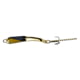 Iron Decoy Steely 3 Lure 2.75'' Gold/Grey Gold 1/4 oz Steely 3 SHINER