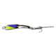 Iron Decoy Steely 3 Lure 2.75'' Silver/Purple Chartreuse 1/4 oz Steely 3 SPCH