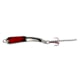 Iron Decoy Steely 5 Lure 4.25'' Silver /Red 1 oz Steely 5 SR