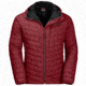 Jack Wolfskin Aero Trail Quilted Coat Men, Red Maroon
