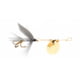 Joe's Flies Short Striker Classic In-Line Spinner Fly Sz 8 Blue Dun