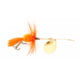 Joe's Flies Short Striker Classic In-Line Spinner Fly Sz 8 Cheez Eggs Fly