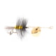 Joe's Flies Short Striker Classic In-Line Spinner Fly Sz 8 Gray Ghost