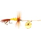 Joe's Flies Short Striker Classic In-Line Spinner Fly Sz 8 Meal Worm