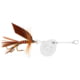 Joe's Flies Short Striker Premium In-Line Spinner Fly Sz 8 1/8 oz March Brown