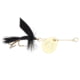 Joe's Flies Super Striker Classic In-Line Spinner Fly Sz 10 Black Gnat