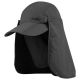 Juniper Uv Folding Bill Cap Charcoal
