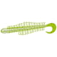 Kalin's Fishing 4in Tickle Worm Chartreuse Hologram