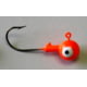 Kalin's Fishing Kalin Roundhead Jig 1/8oz Size 1 Hook Orange 10/Pack