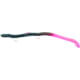 Kelly's Fire Tail Pre-Rigged Plastic Worm 5 1/2in 3 Number 6 Hooks Black Firetail