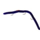 Kelly's Plow Jockeys Pre-Rigged Plastic Worm 5 1/2in 3 Number 6 Hooks Purple Wild Grape