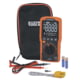 Klein Tools TRMS Auto-Ranging Slim Digital Multimeter 600V Temp Orange/Black