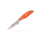 Knives of Alaska Badger Fixed Blade Knife 2.64in D2 Tool Steel Drop Point Blade Santoprene Orange Handle