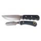 Knives of Alaska Bush Camp Muskrat Combo Suregrip Handle Knives Black