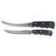 Knives of Alaska Fishermans Combo Fillet Knives Set Suregrip Handle Black