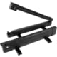 Kuat Switch 4 - Clamshell Flip Down Ski Rack - Black - 4 Ski Black